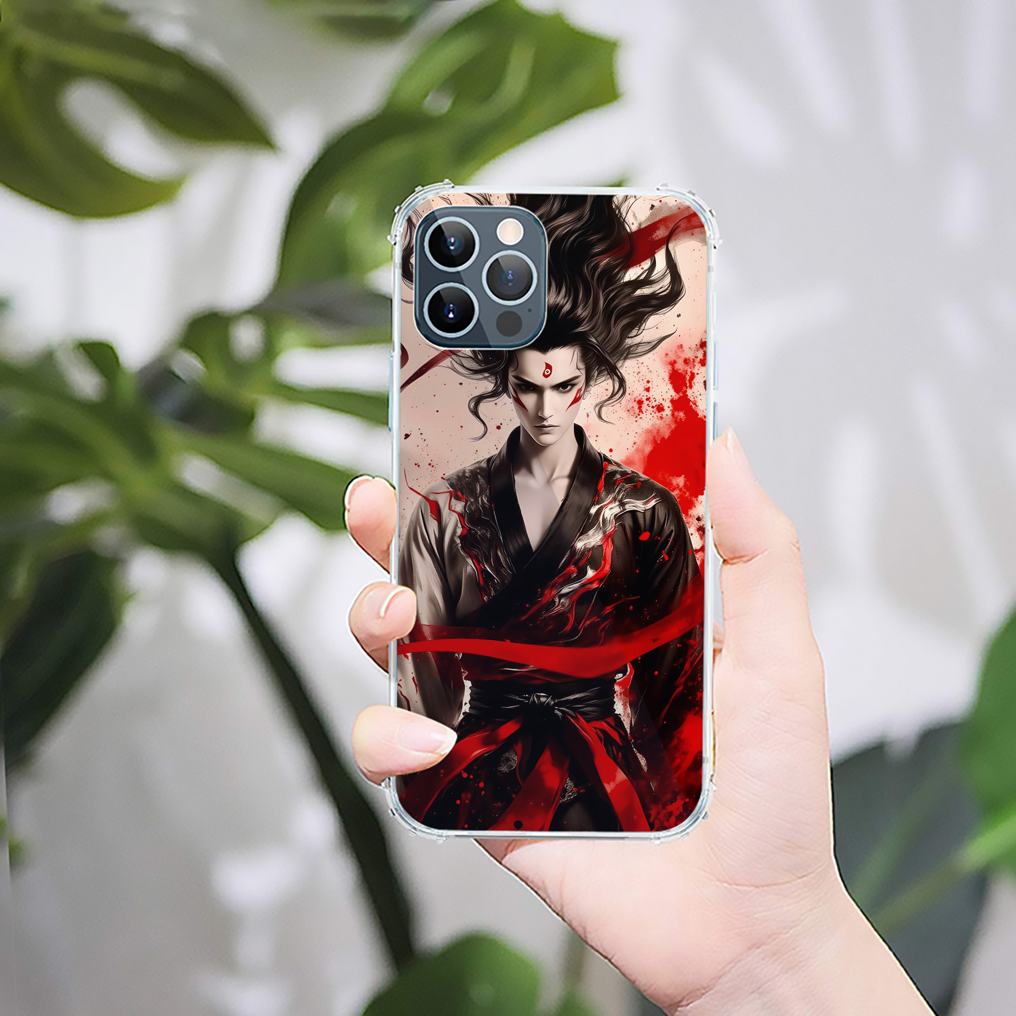 （画像用） Ne Zha 2 ナタ 魔童の大暴れ 【iPhone 12シリーズ対応】透明スマホケース（クリアソフトケース）
